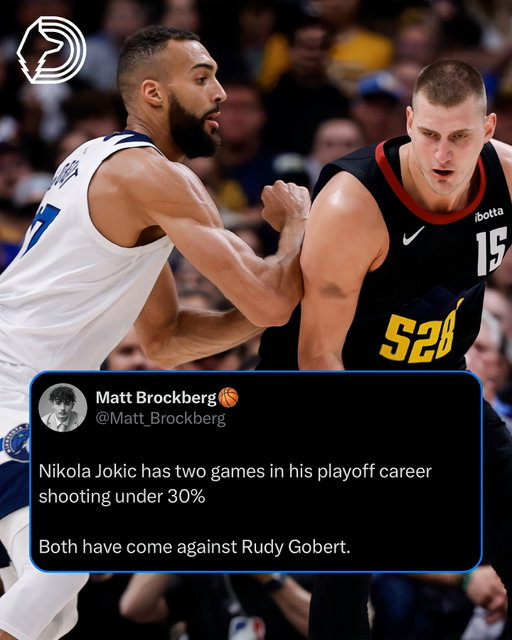 Rudy Gobert has been the MVP for the Wolves this series🔥

#nba #minnesotatimberwolves #denvernuggets #rudygobert #nikolajokic #nbaplayoffs