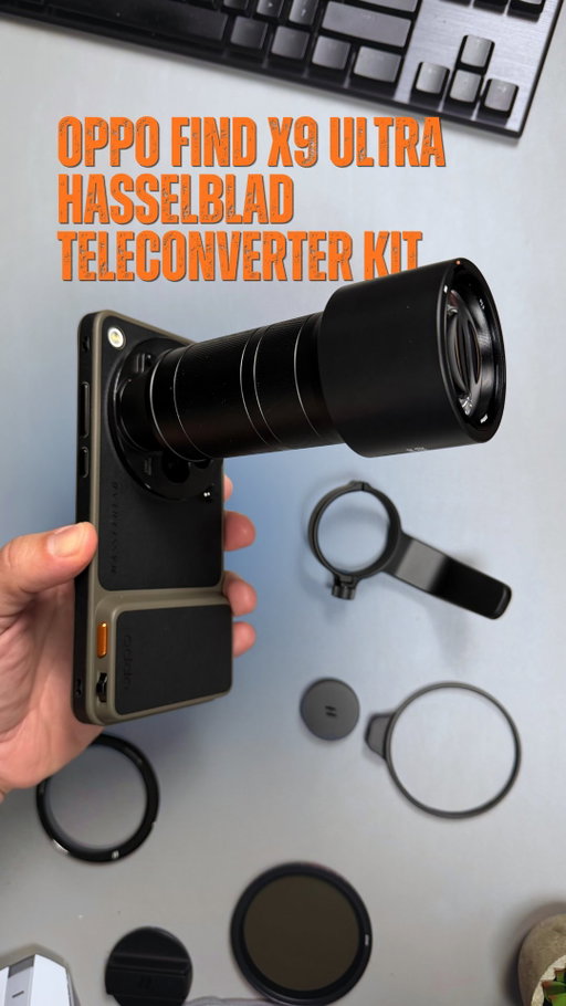 What do you think of this awesome OPPO Find X9 Ultra Hasselblad Earth Explorer Kit. Would you get this Teleconverter #fyp #oppo #hasselblad #findx9ultra #bestcamera