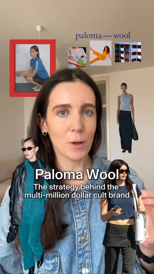 Paloma Wool is a multi-million dollar brand worn by every celebrity it-girl, but the brand’s growth has come from doing the complete opposite of what most brands do. The founder Paloma Lanna has used intimacy as a strategy to build a cult following, keeping things intentionally small and considered, resisting the pull of celebrity influencers, splashy collabs, because she knows it would break the spell around her brand.