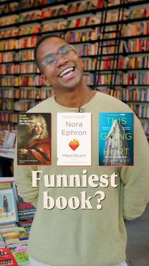 In need of a read that will make you laugh? We’ve asked authors and booksellers to share their favourite funny books that are guaranteed to bring some joy 🧡
 
What would you add to the list? Let us know in the comments - or you can get hold of any of the books mentioned on the Under the Cover bookshop page through the link below or in our bio (affiliate)
 
Thanks to Fee Mak, Meg Wolitzer, Coco Mellors, Rob Franklin, Orlando Whitfield, Olivia Petter, Xochitl Gonzalez, Patrick Radden Keefe, Kiley Reid, Elizabeth Day, Aimée Madill at Phlox, Leah Bronstein at Center for Fiction and Mariana Enriquez. You can scroll back through our page to see more of their recommendations!
 
📜 The list:
 
This is Going to Hurt by Adam Kay
Heartburn by Nora Ephron
Me Talk Pretty One Day and Calypso by David Sedaris
Old Babes in the Wood by Margaret Atwood
The Sellout by Paul Beatty
Middlemarch by George Eliot
The New Me, Banal Nightmare and Jillian by Halle Butler
Hope by Shalom Auslander
Life Among the Savages by Shirley Jackson
My Sister, the Serial Killer by Oyinkan Braithwaite
A Confederacy of Dunces by John Kennedy Toole