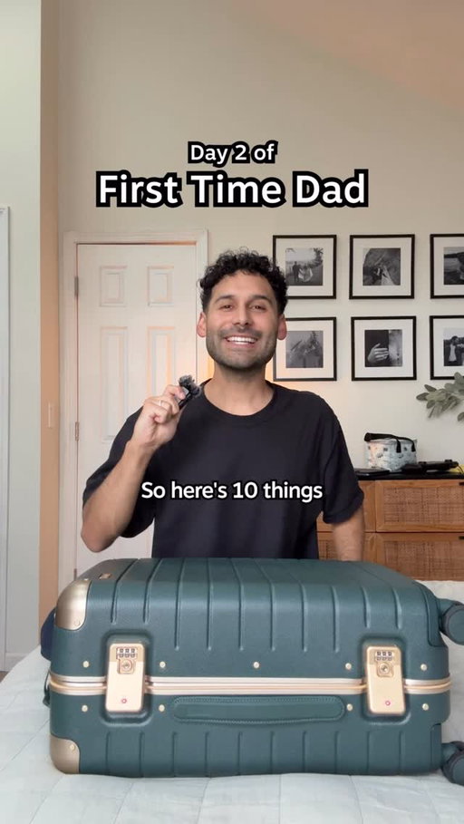 Day 2 - How to Pack Your Hospital Bag (Dad Edition) 👶🏽🍼💼 

#newdad #newmom #firsttimeparents #dadlife #fatherhood