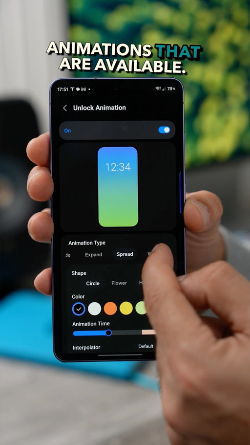 Here is a hidden feature on your Samsung Galaxy phone that allows you to customise the unlock animation on your phone. This is part of a #SamsungGalaxy #TipsAndTricks series, so if you like this one, definitely check out the rest! @samsunguk