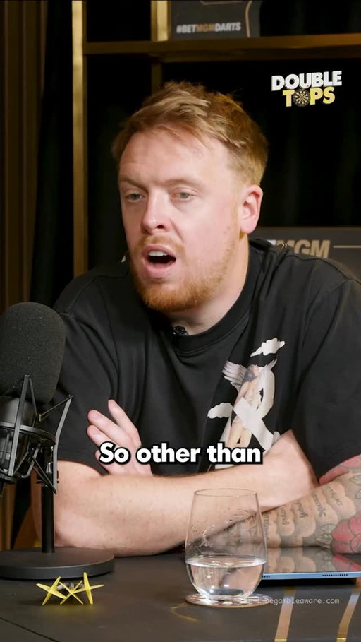 Phil “the Power” Taylor has some words of advice for Luke Littler 😲🎯 @doubletopspod #ad