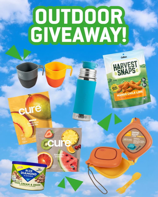 OUTDOOR ADVENTURE GIVEAWAY

All you need: fresh air, good company… and snacks 😏⛺We teamed up with @cure @purastainless @bluediamond and @ucogear to make your next outdoor adventure even better

1 WINNER WILL RECEIVE:
🫛 An Assortment of Harvest Snaps snacks
✨ A Variety of Cure Electrolyte Drink Mix
💦 Pura Water Bottle
⭐️ Three 6oz cans of Blue Diamond Almonds
⛺️ Outdoor Adventure gear from UCO Gear

HOW TO ENTER:
1️⃣ FOLLOW @harvestsnaps @cure @purastainless @bluediamond @ucogear 
2️⃣ LIKE this post
3️⃣ COMMENT & TAG an adventure-loving friend!
💥 BONUS: Share this post to your Stories for an extra entry!

Giveaway ends Friday, 5/1 at 11:59 pm PST. Open to U.S. residents 18+ only, excluding Hawaii and Alaska. No purchase is necessary to enter or win. This giveaway is in no way sponsored, endorsed, administered by, or associated with Instagram or Facebook. Harvest Snaps will randomly select and contact the winner(s) via DM. We will NOT request any Credit Card information or create a page for you to follow in regards to winning the prize.

#Giveaway #OutdoorAdventure #Snacks