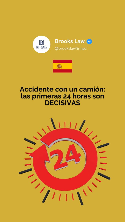 🚛 ¡No es "solo" un accidente de auto! Lo que las compañías de camiones te ocultan. 🛑

Un choque con un camión comercial es una batalla legal de grandes proporciones. Mientras tú te recuperas, las compañías ya tienen a todo un equipo de abogados trabajando en tu contra. ⚖️🛡️

¿Por qué necesitas un experto de tu lado?

👥 Múltiples involucrados: Desde el conductor hasta el fabricante del vehículo o el cargador de mercancía.

🖤 La "Caja Negra": Los camiones tienen registros de velocidad y frenado que pueden desaparecer rápido. ¡Un aviso legal a tiempo es crucial para preservarlos! 📉🚨

⚖️ Estrategia Comercial: No puedes enfrentar a gigantes del transporte con una defensa de accidente regular.

En Brooks Law, entendemos las leyes de transporte comercial y estamos listos para nivelar el campo de juego. No dejes que la evidencia se borre. 💼🔨

¿Has tenido un incidente con un vehículo comercial? Tu tiempo para actuar es limitado. ¡Llámanos al 617-245-8090! 📩

#AccidenteDeCamion #JusticiaVial #BrooksLaw #LeyesDeTransporte #AbogadoDeAccidentes