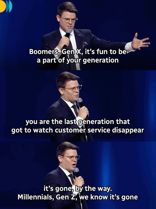 POV: you’re hearing a story from 1985 and it sounds like a fairy tale✨

Just For Laughs Galas (Season 21) is streaming now on CBC Gem. @ivanwdecker #standupcomedy #standup