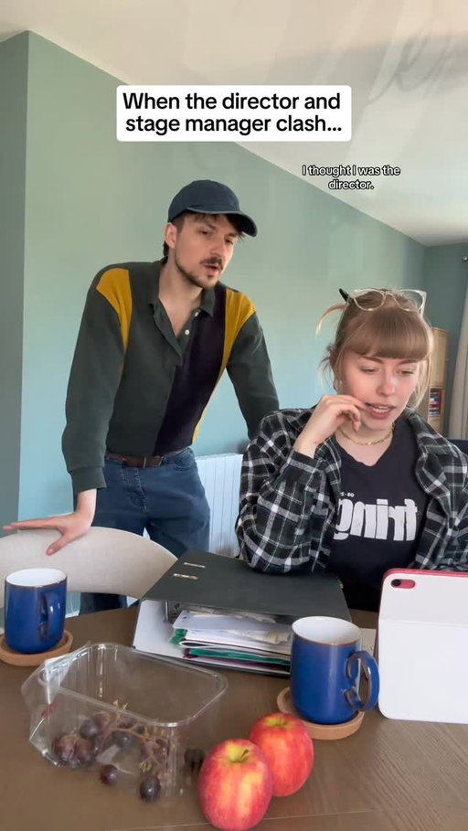 Did someone say tea break? #theatre #actor #stagemanager #musicaltheatre #theatrekid