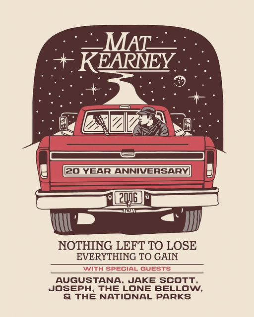 SPECIAL GUEST ANNOUNCEMENT! I’m genuinely honored to share the stage with this kind of talent. Catch me on the front row singing along. This 20-year anniversary tour of Nothing Left to Lose is going to be a big vibe. Don’t sleep on this one! 

Comment on this post & I’ll DM you a link to buy tickets now.