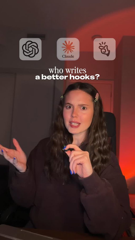ChatGPT, Claude or Manus AI, who do you think wins this round? 

I tested all three on the same topic to find out which AI writes the best hooks for content creators
My vote goes to Claude and Manus