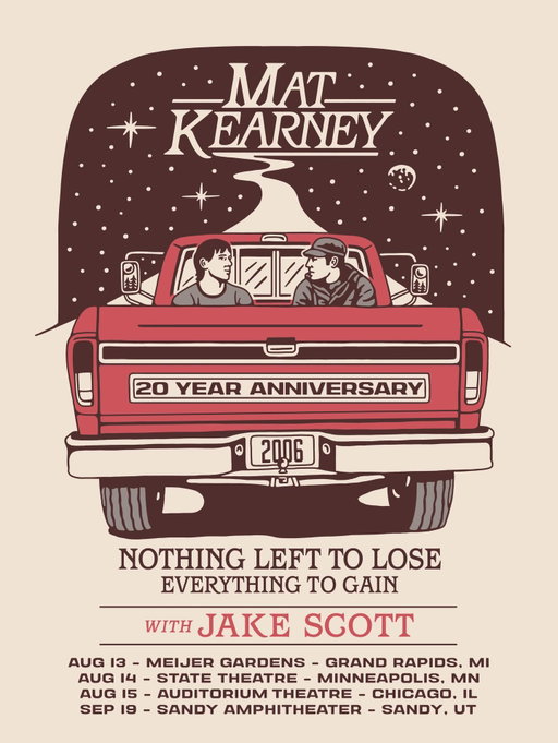 I’m holed up and wasn’t going to tour this year because I’m deep deep in the thick of making a new album, but I literally couldn’t say no to this. When I tell you @matkearney has been a hero of mine forever, I mean he was literally the soundtrack of my wedding. So getting to share the stage with him is truly full circle for me. 14 year old Jake is losing his mind! I can’t wait to play yall some new songs but mostly I just can’t wait to fangirl every night. Go get tix while you can ❤️‍🔥
