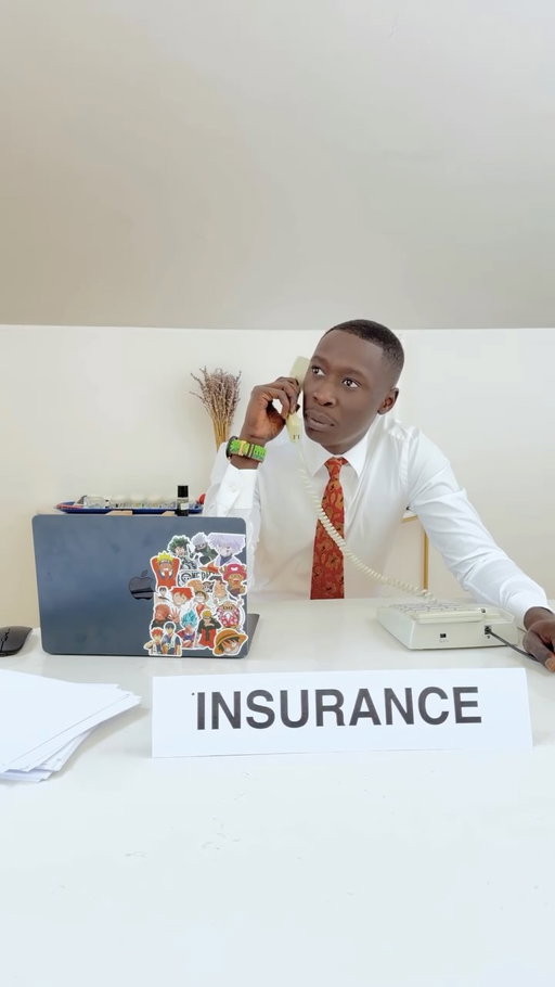 Insurance closed today… thanks to my last client 😭😭😐#learnfromkhaby #comedy