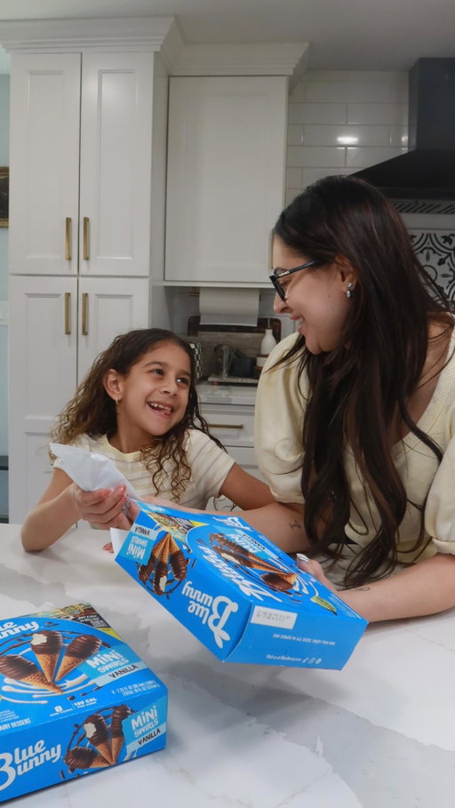 #ad Some of our best family nights are the simplest ones. Game night, lots of laughs, and something sweet to share. We’ve been loving @blue_bunny Mini Swirls because they’re small, snackable, and honestly perfect for passing around during games without the mess. It’s the little moments like this that turn into the memories you never forget. #freezethemoment #bluebunny #bluebunnypartner