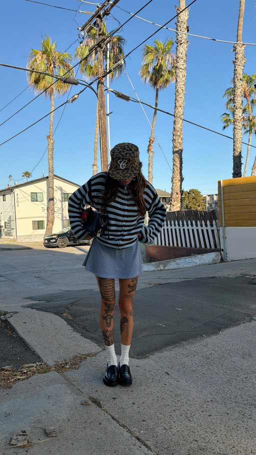 ootd 💙🦋🌀🥣🐟🥥🐆🐻🦂👜