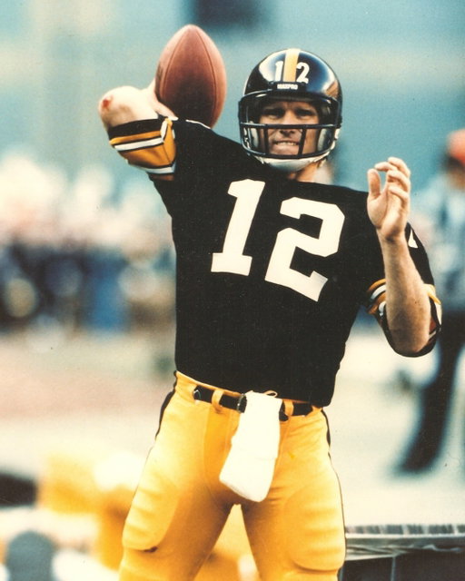 Terry Bradshaw is the only quarterback in NFL history to win four Super Bowls while calling his own plays.

Drafted #1 overall in 1970. Two-time Super Bowl MVP. Inducted into the Hall of Fame in 1989. First NFL player on the Hollywood Walk of Fame. Three decades on FOX NFL Sunday.

He'll tell you the rings were never the point. What he talks about now is what outlasts the win column. How to keep showing up. How to go back to basics.