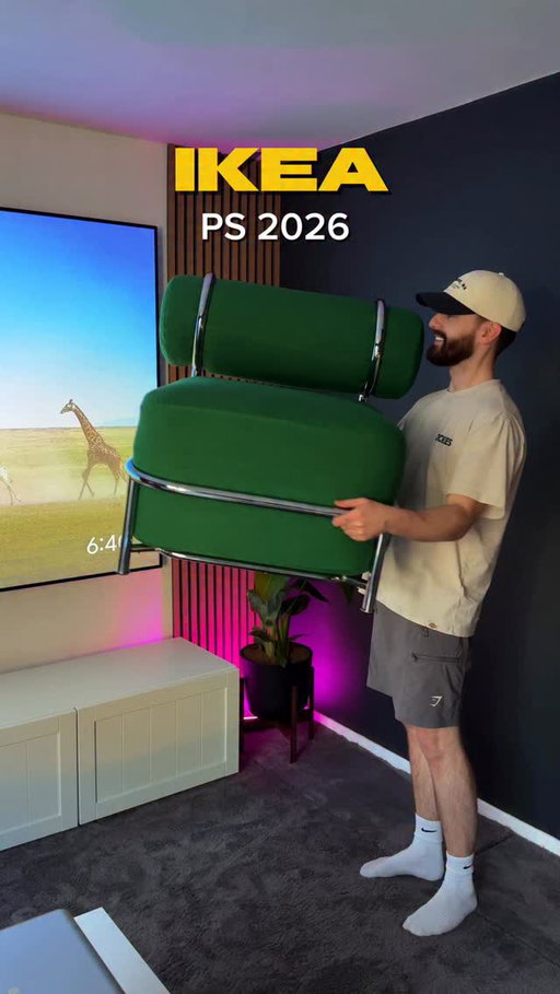 IKEA sent me this early… 👀 The PS 2026 inflatable chair 😂 would you have this in your room?👇🏼

#gifted #ikea #roominspo #interiordesign #ikeaps