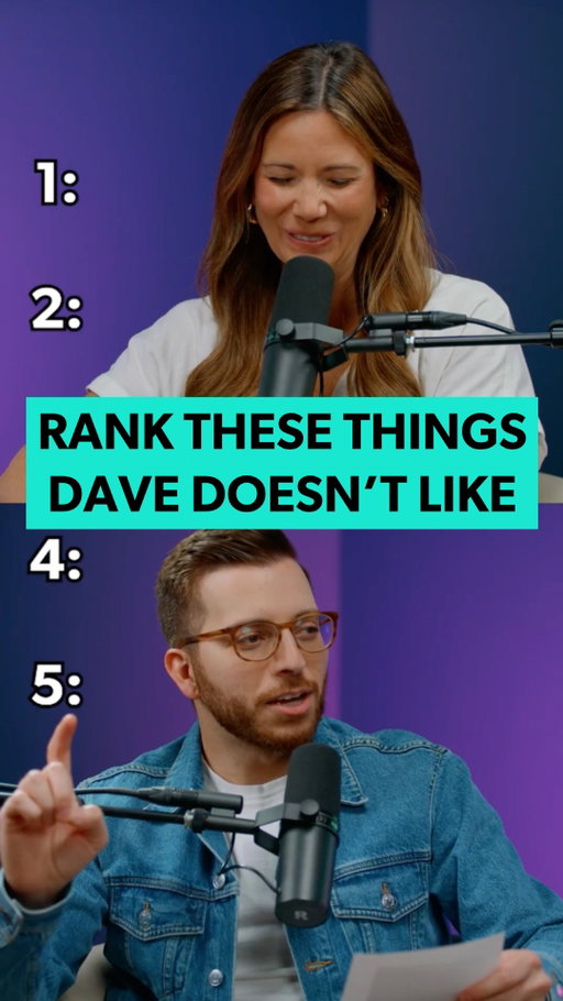 Blind ranking things that Dave would hate.