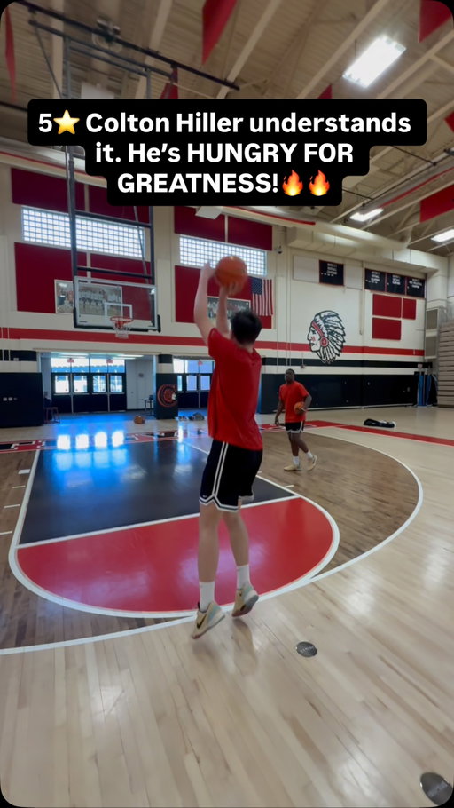 5⭐️ Colton Hiller, ESPN #3 ranked basketball prospect in the Class of 2028 loves the work! The 6’7 wing trained for two hrs straight working on his craft getting ready for Nike EYBL! 
-
Player: @coltonhiller 
Trainer: @coach21jones 
Trainer: @quisejones12 
Trainer: ( @lethalshooter ) 
#Nike #JumpMan #NikeEYBL