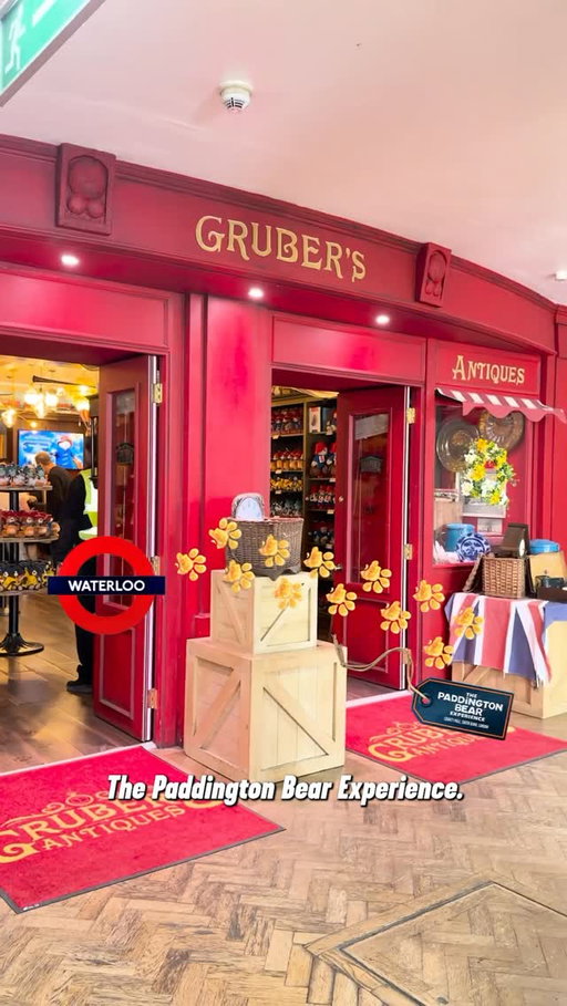 It couldn’t be easier to get to The Paddington Bear™ Experience from Waterloo station! 🚂✨

#paddingtonbear #thingstodoinlondon #londonactivities