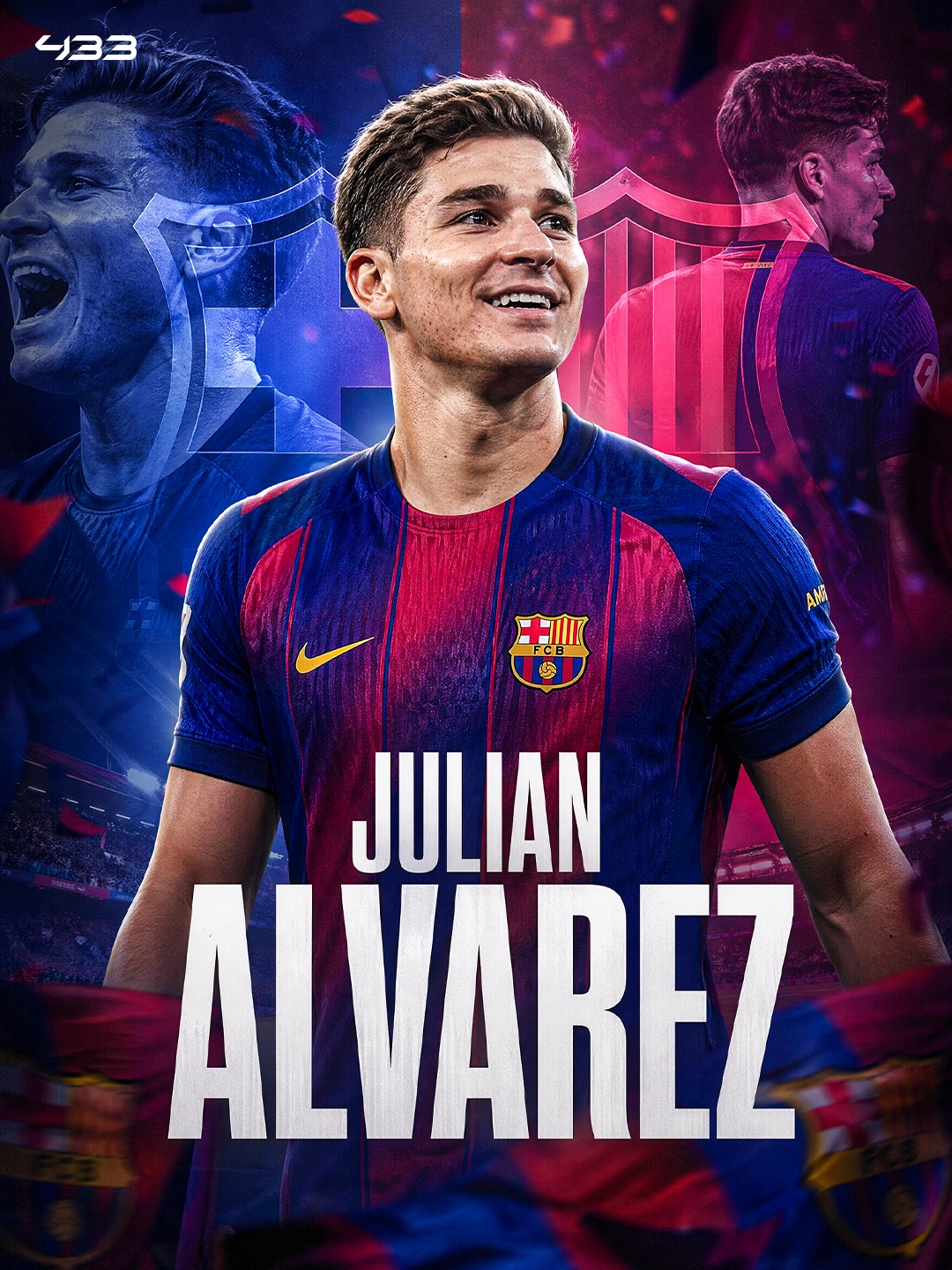 🚨 𝐁𝐑𝐄𝐀𝐊𝐈𝐍𝐆: Julian Alvarez’ agent has 𝘿𝙀𝙉𝙄𝙀𝘿 a report from earlier today about the striker’s family looking for a house in the Barcelona area. ❌

According to reports, the brothers of Alvarez were looking for a house in Castelldefels, where Lionel Messi still has a house. 🏠 

“1000% a lie,” Fernando Hidalgo, representative of the Atlético striker, told Mundo Deportivo. 💭

“There is no one in the family who has been to Barcelona. The last time was in the match against Atlético and they returned to Madrid the next day.” 🚫