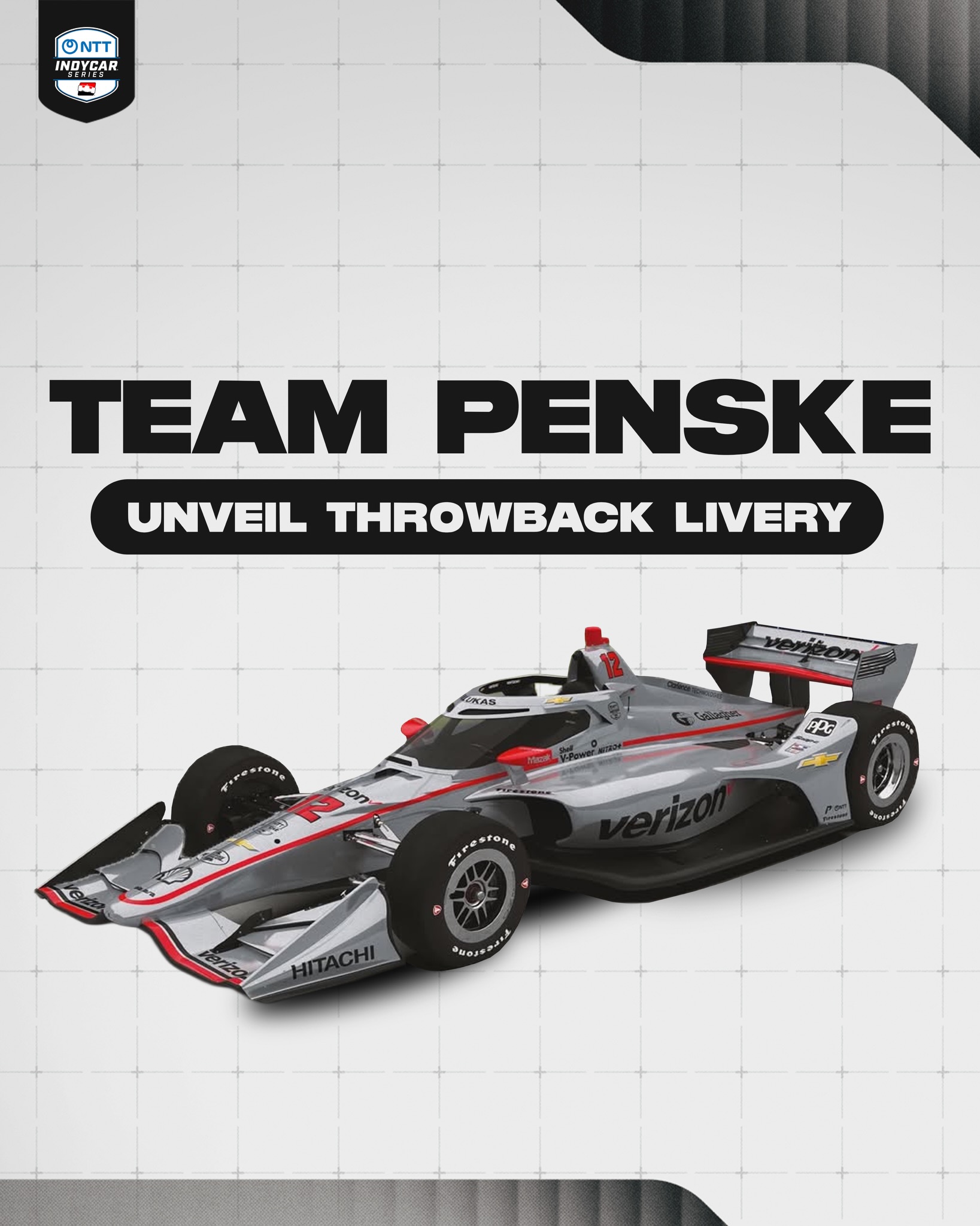 Team Penske is bringing back a classic for the Sonsio Grand Prix 👀