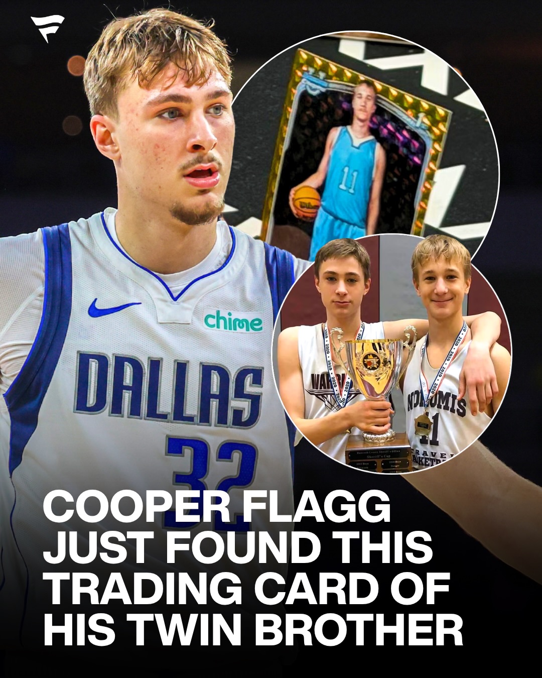 “I need a price” 😅

Cooper Flagg was opening packs with @waxxedsports on Fanatics Collect and found a numbered card of his brother, Ace.

He ended up taking it home for his collection 🤝

(via @waxxedsports)