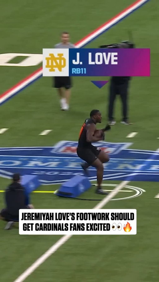 Ridiculous agility coming to the desert 🌵

NFL Draft on NFLN/ESPN/ABC
Stream on @NFLPlus