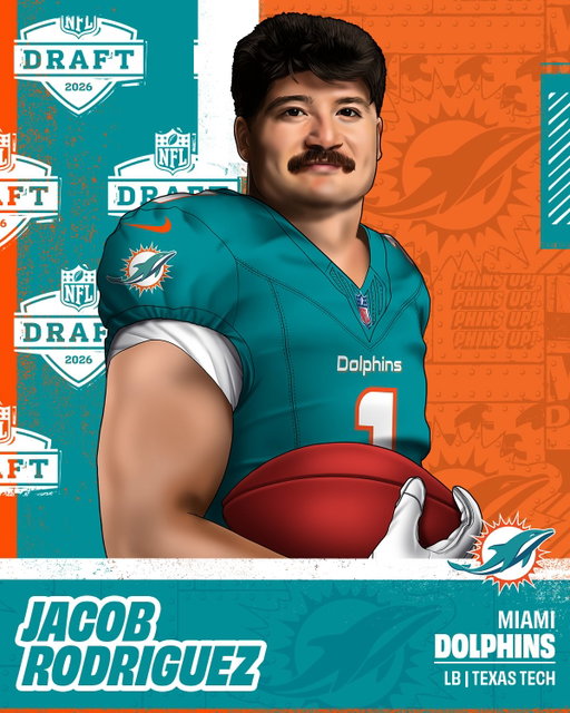 Dolphins add a leader on defense 😤

NFL Draft on NFLN/ESPN/ABC
Stream on @NFLPlus