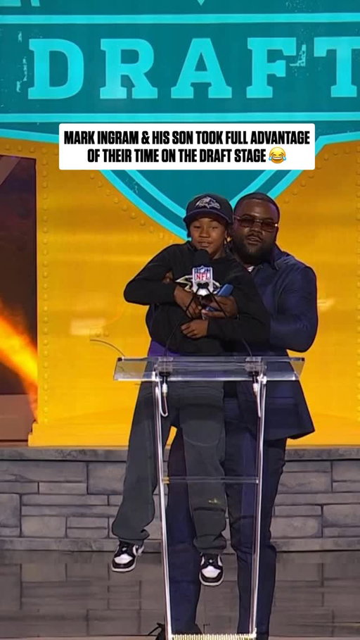 they saw an opportunity and took it 😅 

NFL Draft on NFLN/ESPN/ABC
Stream on @NFLPlus