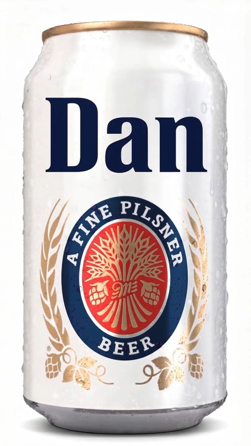 Two cold Lites. A good friend. Camping on the county line. Tag your “Dan” in the comments and enjoy some quality time over a quality beer.

The Dan Can…who wants one?