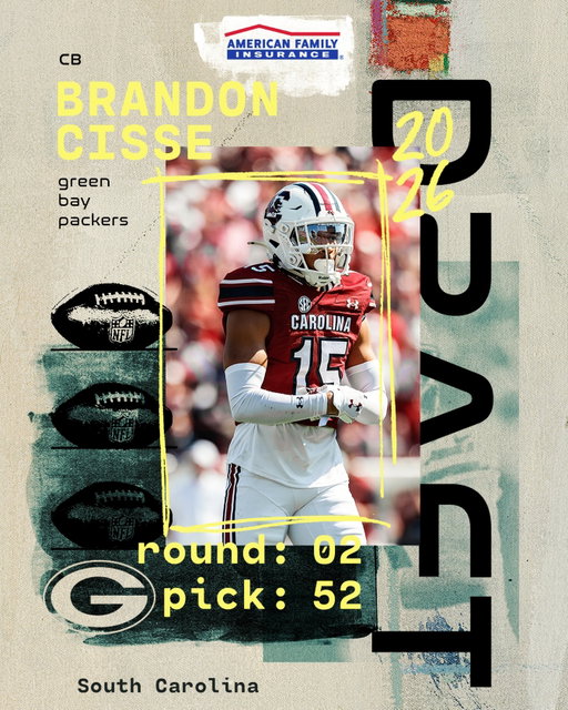 Welcome to Green Bay, Brandon!

@amfam