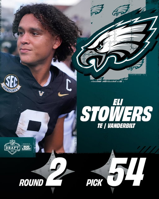 Eagles add a tight end in the 2nd round 🦅

NFL Draft on NFLN/ESPN/ABC
Stream on @NFLPlus