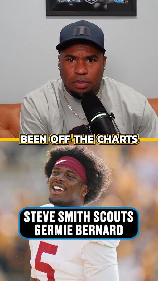 THE ULTIMATE PRO ⛓️ Germie Bernard to Pittsburgh

The Steelers just landed a “Pro’s Pro.” 🛠️

Steve Smith Sr. loves the trajectory of Germie Bernard, highlighting his elite development and maturity throughout his college career. James Palmer adds that while everyone is chasing the next “Deebo,” Germie is unique—he brings that hybrid playmaking ability without sacrificing polished, high-level WR traits. 🎯

The Take: A physical playmaker who actually knows how to play the position. Perfect for the AFC North.

🔗 Watch the full Germie Bernard breakdown on YouTube! Link in bio. 📲

#steelers #nfldraft #rollride #nfl #fantasyfootball