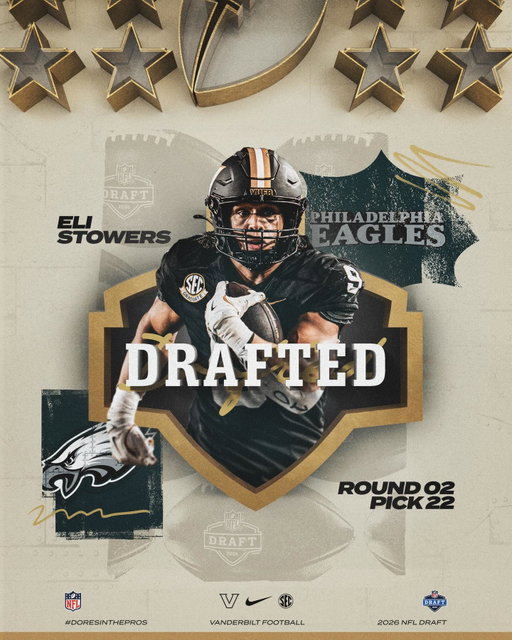 Philadelphia bound 🦅

With the 54th pick in the #NFLDraft , the @philadelphiaeagles select, @itselistowers 

#FlyEaglesFly  | #NFLDraft