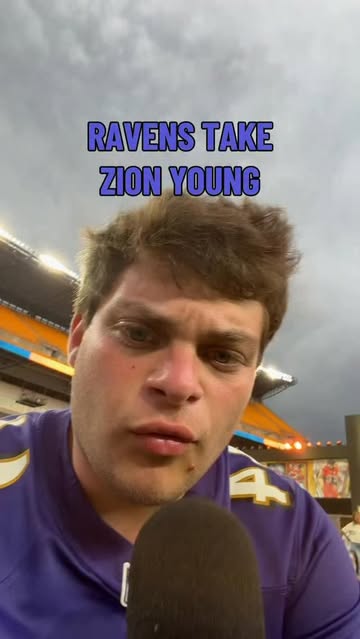 WELCOME TO BALTIMORE ZION!!!! #thenextnetwork #joshberman #baltimoreravens #zionyoung #nfldraft