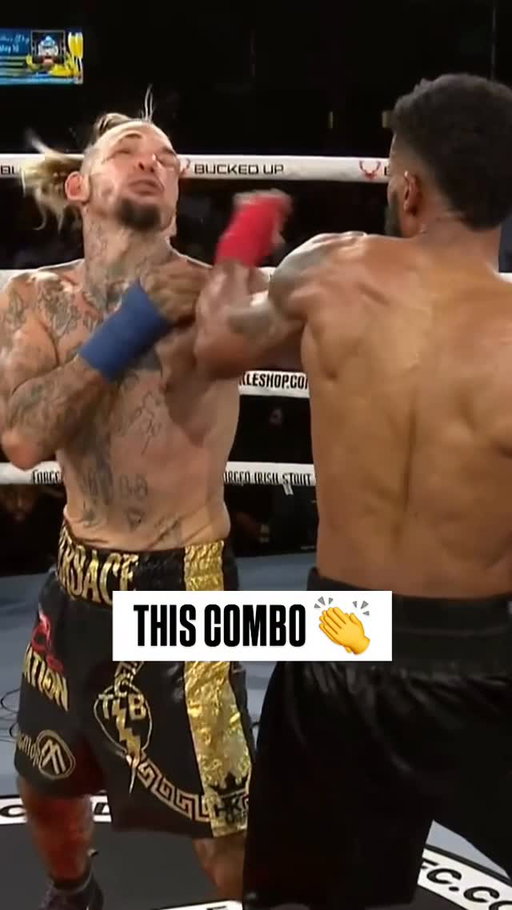 THAT WAS CLEAN 🧼 Gabriel Hernandez lands a beautiful combo finish! 

#BKFCCLEARWATER | Live NOW on BKFC+