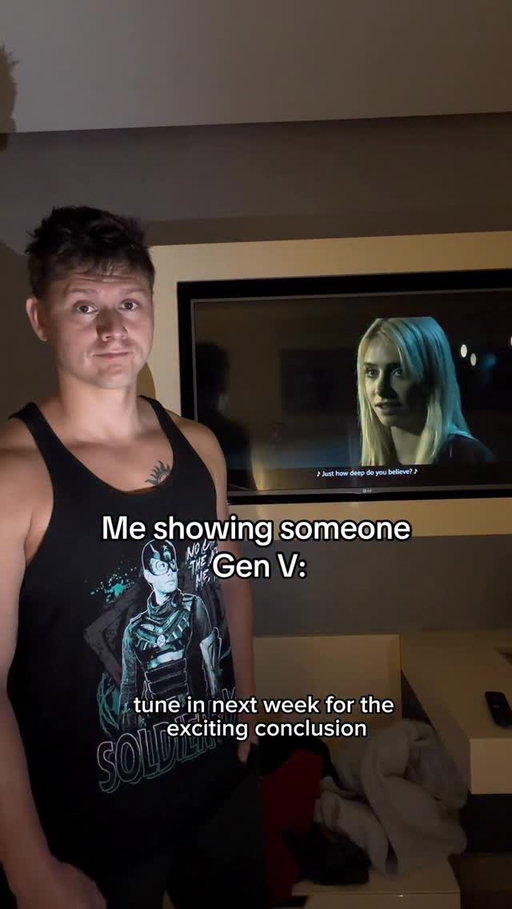 So gutted about this,i loved this spinoff😭
At least we have Vought Rising😭
.
#genv #theboys #theboystv #homelander #primevideo