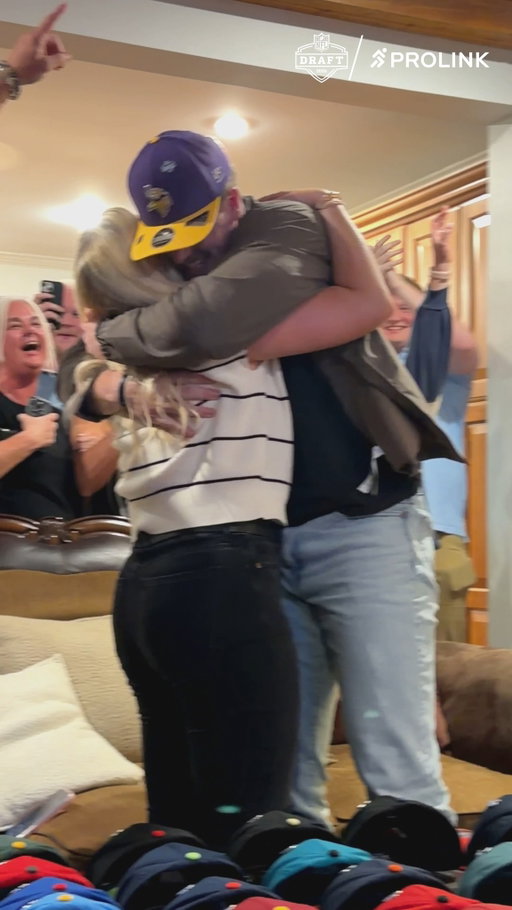 The call Jake has waited his whole life for.

#NFLDraft | @prolinkworks