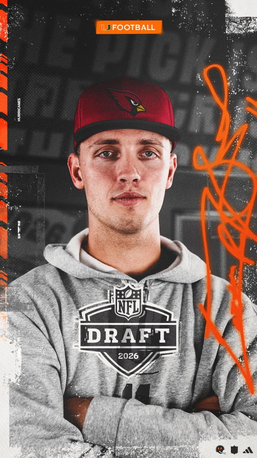 Calculated, driven, resilient. @carsonbeck is ready to show it in the @NFL 🙌

@CanesFootball | #NFLDraft