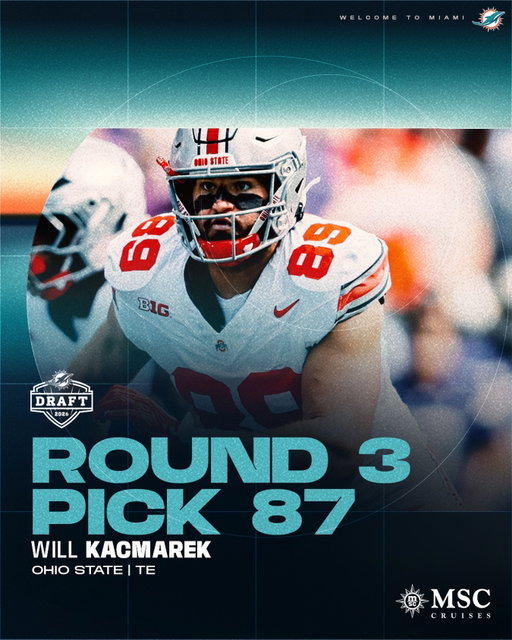A run-blocking specialist. ✋

With the 87th pick, we have selected Will Kacmarek from @ohiostatefb
