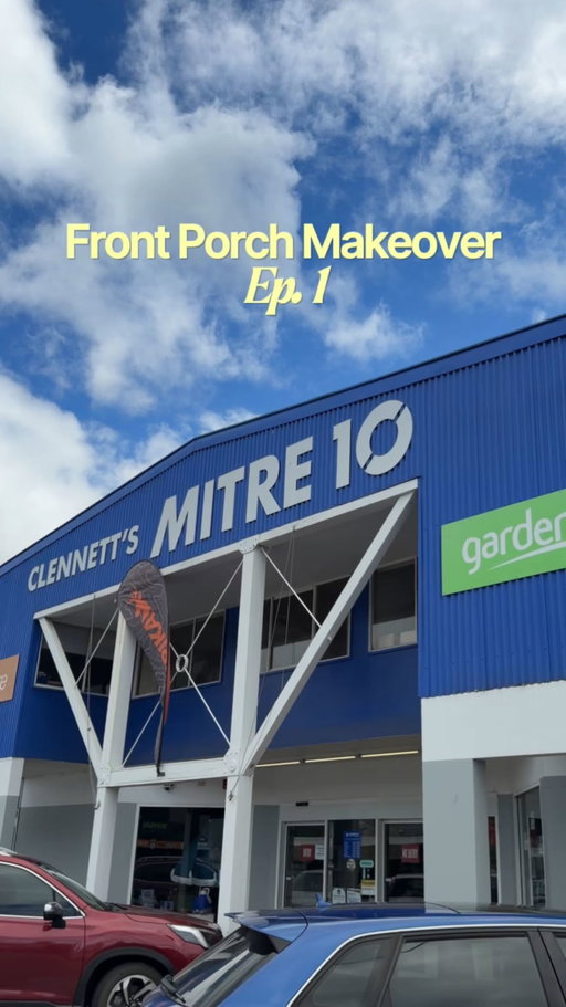 Porch Makeover, Episode 1 ⚒️

Our porch renovation is officially underway. We started off strong… took a trip to @mitre10 … came back with the right tools, as well as a whole plan for the space! 

Demo is DONE and it’s finally time for crazy pave 👀 

Follow along for part 2 ✨

#reno #renovation #partnership #diyreno #renovationjourney