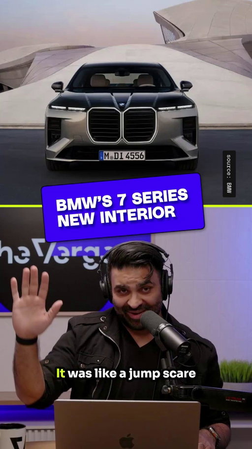 BMW’s flagship 7 Series got its ‘Neue Klasse’ upgrade, and some of the style choices are a bit confusing. #bmw #car #tech