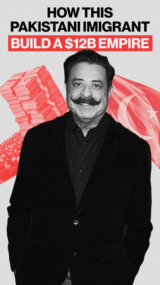 In 1967, a 16-year-old called Shahid Khan landed in Illinois during a blizzard with $500 in his pocket. His first job was washing dishes for $1.20 an hour.

While studying engineering, he got hired at a small auto parts company. He noticed their truck bumpers could be better, so he designed a one-piece bumper that was lighter, stronger, and cheaper to make.

He left, started his own company, then bought his former employer two years later.

By the late 1980s, his company was the sole bumper supplier for every Toyota sold in America. Today it turns over $9 billion a year.

Then he bought the Jacksonville Jaguars for $770 million, becoming the first ethnic-minority owner in NFL history, before going on to own premier league club Fulham, and All Elite Wrestling.

Forbes said it best, describing Khan’s journey as as the embodiment of the American Dream.