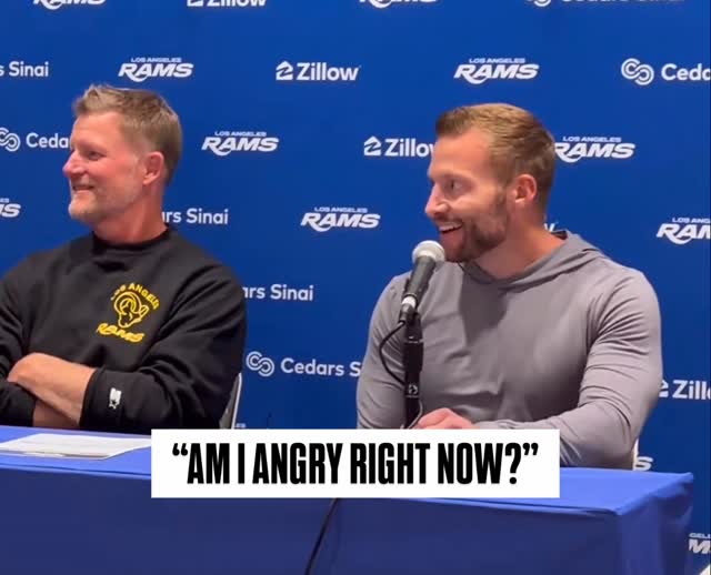 Sean McVay addresses his demeanor and body language following the selection of Ty Simpson 

Thoughts? 🤔

🎥 @arashmarkazi