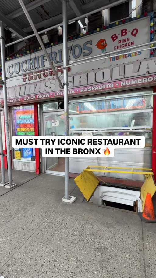This is a must try iconic restaurant in The Bronx @188cuchifritos 

Shoutout to @thesnoeman for the 🔥 art work 

📍158 E 188 Street, The Bronx

#cheapeats #nyceats #streetfood #latinfood #pork