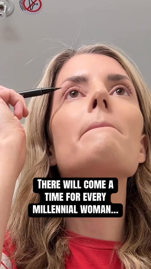 I will never abandon my emotional support winged eyeliner. 

#reels #funny #comedy #eyeliner #millennial