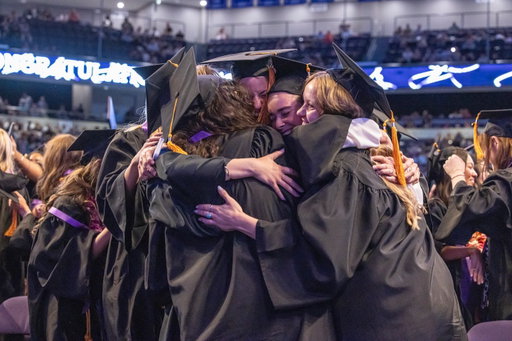 From first day nerves to this moment of triumph, these past few days have been a celebration of every late night, every challenge and every victory. Congratulations, graduates. Lopes out! 💜🎓