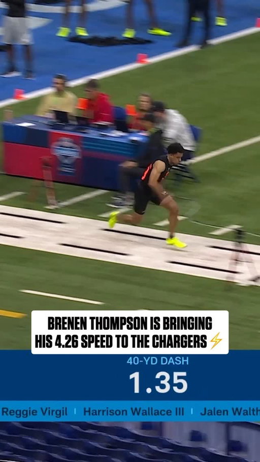 Speed on the way to LA 🏃‍♂️

NFL Draft on NFLN/ESPN/ABC
Stream on @nflplus