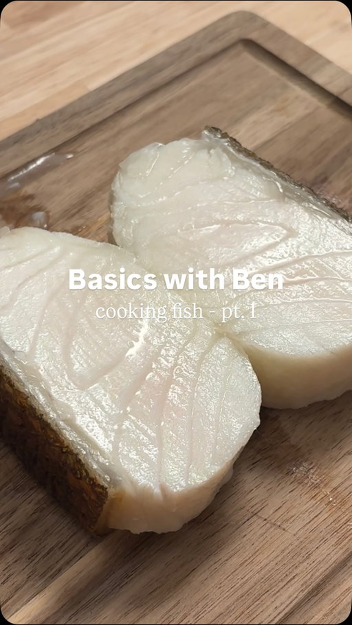 How to Cook Fish pt.1 🐟🐠 (Using a Cake Tester) - BASICS WITH BEN

There are a number of different ways to cook fish (pan searing, poaching, confit, broiled), but regardless of which method you use, you need to know WHEN the fish is done! Regardless of how you’re cooking your fish, a cake tester will help you achieve the perfect doneness. 

As I mentioned in the video, the best way to check if a fish is done, is to insert your cake tester against the grain of the fish, and when you are met with ZERO resistance, your fish is done. You are then going to check the temperature by feel, which should be pleasantly warm to the touch (39-42 degrees Celsius - a little warmer than body temp). However, there are a few caveats to note;

1. You must insert your cake tester directly into the middle of your fish, directly through the thickest part of your filet. Especially for thicker portions of fish, this is important to make sure the fish is cooked all the way through. 
2. You need to check your fish semi-often, and identify the SOONEST POINT that the cake tester meets zero resistance. If your fish is 10 degrees overcooked, the cake tester will also meet zero resistance, but the temperature will be too high at that point. Because of this, it important to keep a close eye, and once again, confirm with the temperature of the fish, as soon as the cake tester pierces cleanly. 
3. There are some fish that require higher cooking temperatures. While they aren’t as common, skate, swordfish, and some other varieties will require a temperature hotter than “warm”. Know the fish you are cooking, and prepare accordingly! The cake tester will still be a useful tool, just with a different target temperature. For most common fish however (salmon, halibut, cod…) this method is ideal!
4. For the perfect flaky fish, be sure to rest your fish before eating it! Fish doesn’t require as long a rest as steak, but 4-5 minutes will go a long way in ensuring the ideal texture. 
5. Also like a steak, tempering your fish for 15-20 minutes before cooking will also allow it to cook more evenly! 

#cooking #fish #caketester #homecooking #recipe