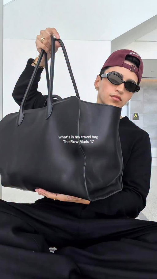 What’s in my travel bag: The Row Marlo 17 #bagtour #whatsinmybag