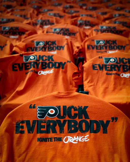 Puck ‘em. #IgniteTheOrange